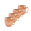 4 Copper Mugs