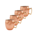 4 Copper Mugs - YesNo