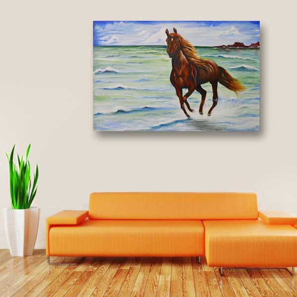 Free Stallion Painting - YesNo