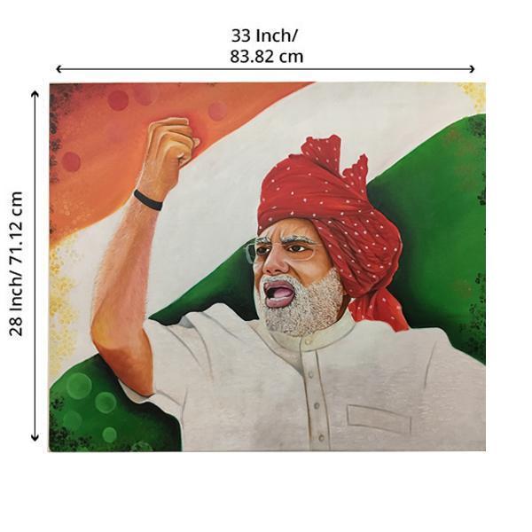 The Prime Minister Narendra Modi Painting - YesNo