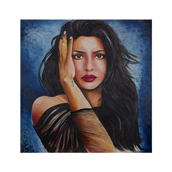 The Superstar Priyanka Chopra Painting - YesNo