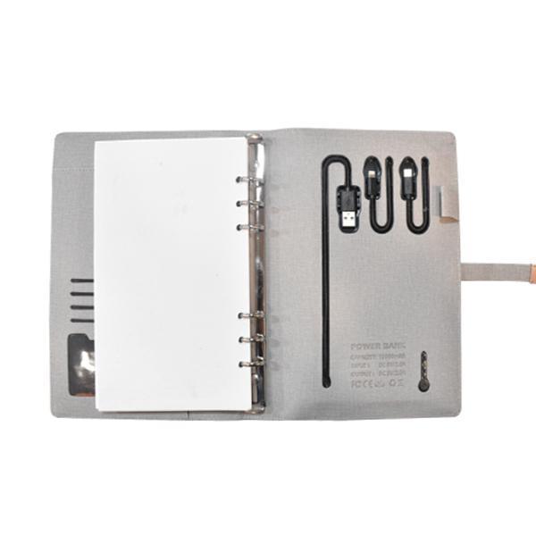 10000 mAh Diary with Powerbank and 16 GB USB Drive - YesNo