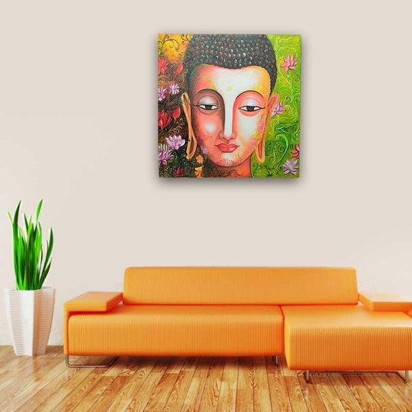 Enlightening Buddha Painting - YesNo
