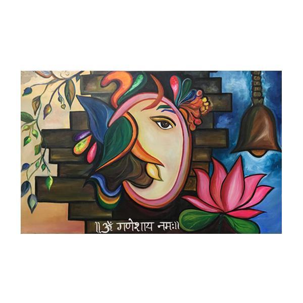 Ganesha Namah Painting - YesNo