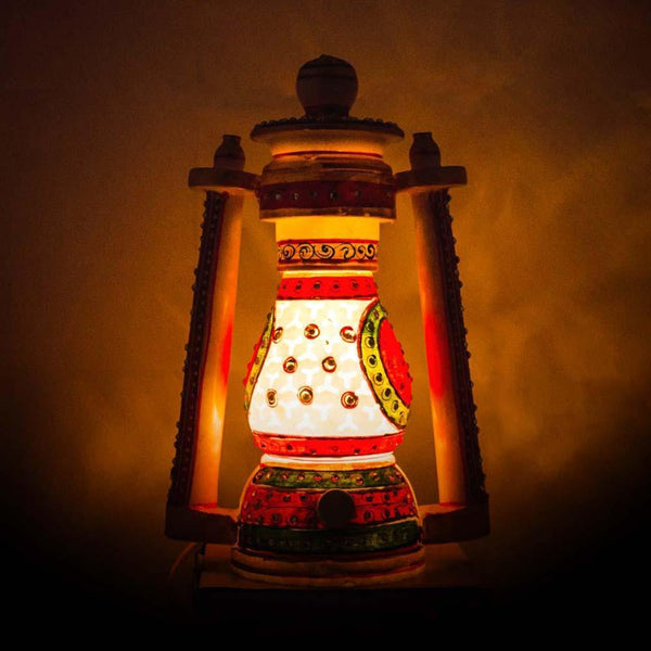 Marble Electric Lantern - Small - YesNo