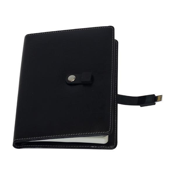 Power Bank Executive Notepad with 16 GB Pen Drive - 4000 mAh Power Bank - YesNo