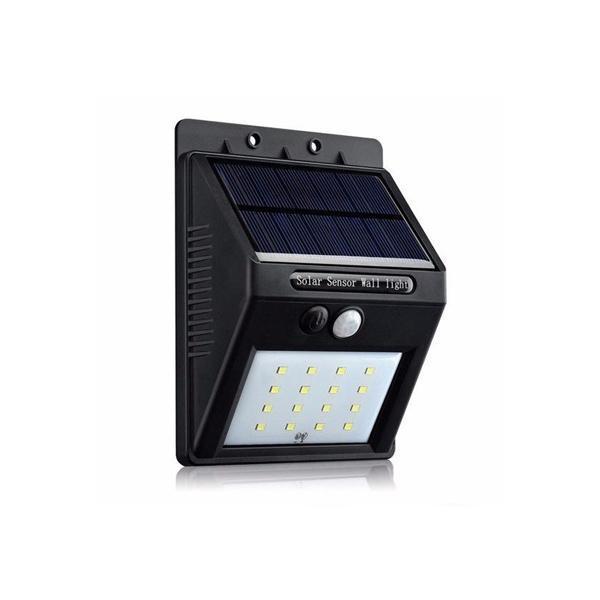 Power Bank Solar Light with 5.5W Solar Panel + 4 Solar Sensor Wall Light With Motion Sensor - YesNo