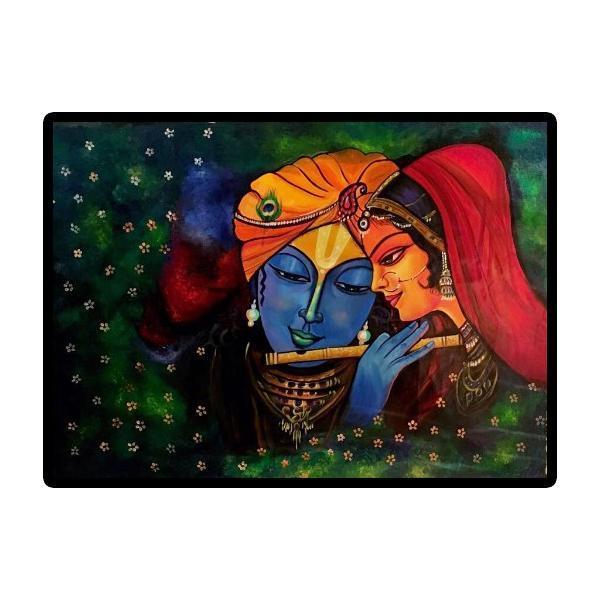 Radhe Krishna Painting - YesNo