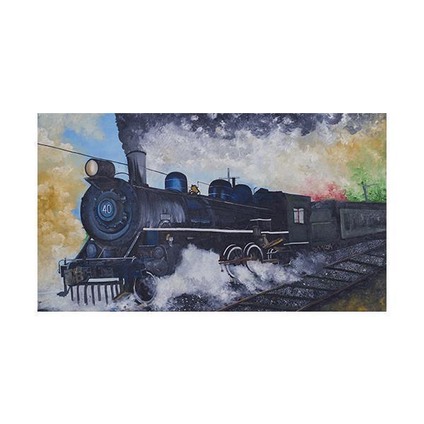 Steam Train Painting - YesNo