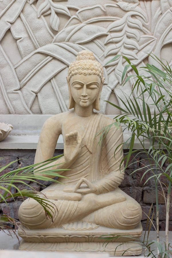 Stone Buddha Statue - YesNo