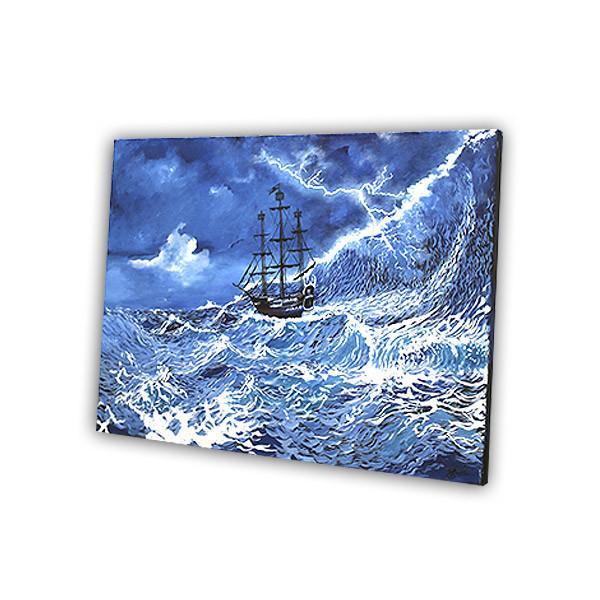 The Sea Storm Painting - YesNo