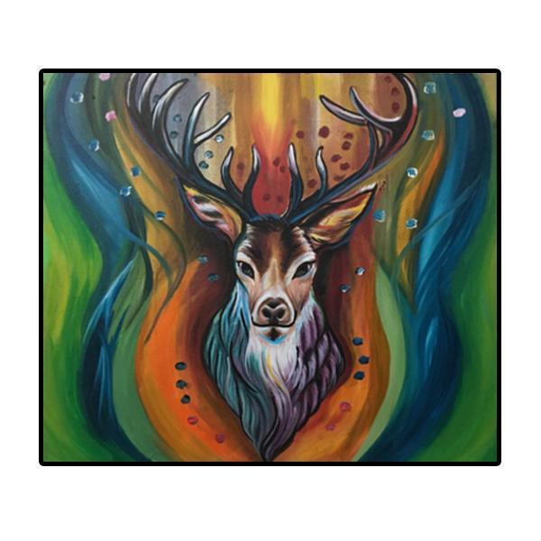 The Stag Painting - YesNo