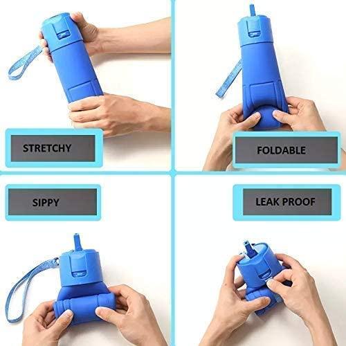 Yesno.in Foldable Silicone Bottle
