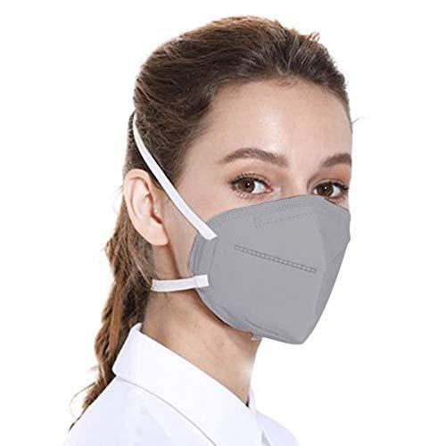 Yesno.in N95 Face Mask with Adjustable Headloop (Pack of 10, 25, 50 and 100)